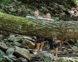 SLT-A33-20130720-DSC07126 : 2013, Alison, Camp Alta Mons, Laura Hall, Shawsville, Stiles Falls, VA, _print, waterfall