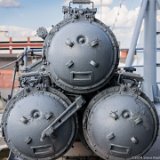 Torpedo Tubes  Torpedo tubes on deck of DD-933 Barry : DC Trip 2014, DD-933, Naval Yard, destroyer, ship