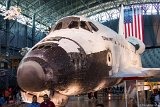Discovery Front 1  Smithsonian Udvar-Hazy Space Shuttle Discovery : DC Trip 2014, Discovery, Smithsonian, Space Shuttle, Udvar-Hazi