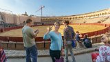Sevilla - Grand Royal Bullring  Plaza de Toros de la Real Maestranza de Caballería de Sevilla. Grand royal bullring dating to 1761, still used for bullfights, plus museum of bullfighting art. : 2015, Lois, Sevilla, Spain, _highlights_, bullring