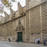 Barcelona - Les Rambles  Inter Natos Mvliervm Non Svrrexit Mahor Joa'nne Baptista  John the Baptist among those born of women there hath not risen a greater than : 2015, Barcelona, Spain