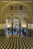 Sevilla - Real Alcazar de Sevilla  Royal palace in Seville, Spain, originally developed by Moorish Muslim kings. : 2015, Real Alcazar, Sevilla, Spain