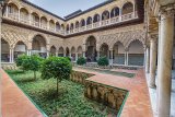 Sevilla - Real Alcazar de Sevilla  Royal palace in Seville, Spain, originally developed by Moorish Muslim kings. : 2015, Real Alcazar, Sevilla, Spain