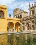 Sevilla - Real Alcazar de Sevilla  Royal palace in Seville, Spain, originally developed by Moorish Muslim kings. : 2015, Real Alcazar, Sevilla, Spain, _highlights_