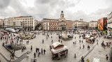 Madrid - Puerta del Sol  Pictures of Puerta del Sol from rooms in Hotel Europa : 2015, Madrid, Puerta del Sol, Spain