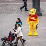 Madrid - Puerta del Sol  Pictures of Puerta del Sol from rooms in Hotel Europa : 2015, Madrid, Puerta del Sol, Spain
