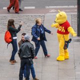 Madrid - Puerta del Sol  Pictures of Puerta del Sol from rooms in Hotel Europa : 2015, Madrid, Puerta del Sol, Spain