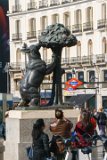 Madrid - Puerta del Sol Statue : 2015, Madrid, Puerta del Sol, Spain