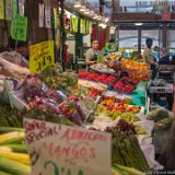 St. Lawrence Market  Vegitable vendor in the St. Lawrence Market in Toronto : 2015, St. Lawrence Market, Toronto