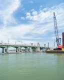St Aug-20170519-00403  City Marina and Bridge Of Lions : Florida, St. Augustine, boats, bridge, marina