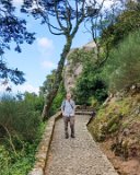 20181014 165613 : 2018, Castle of the Moors (Castelo dos Mouros), Park of Pena (Parque da Pena), Portugal, Sintra, Steve, _highlights_, _year_
