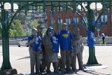 Waiting for the Interurban  Fremont statues  Waiting for the Interurban Artist Richard Beyer Fremont neighborhood Seattle WA : 2018, Freemont, Seattle, sculpture