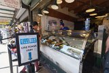 ILCE-6500-20180511-DSC01743  Awesome greek yogurt : 2018, Daily Dozen Doughnut Company, Ellenos, Pike Place Market, Savor Seattle Food Tour, Seattle, restaurants