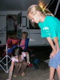 E8700-20060915-DSCN3439 : 2006, Alison, Caitlin / Oliver, Lois, Myrtle Beach, SC, camping