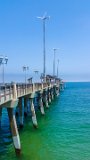 Wind Turbines  Jeanettes Pier, Nags Head, NC : 2016, Jennette's Pier, Kill Devil Hills