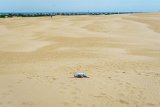 Alison Relaxes?  Jockey's Ridge State Park : 2016, Alison, Jockey's Ridge State Park, Kill Devil Hills