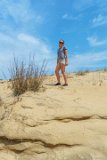 Didn't See Anything  Jockey's Ridge State Park : 2016, Jockey's Ridge State Park, Kill Devil Hills, Meghan