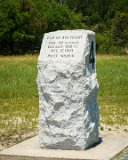 4th Flight End  Wright Brothers National Memorial : 2016, Kill Devil Hills, Kitty Hawk, Wright Brothers National Monument