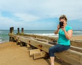 I See You too : 2016, Kill Devil Hills, Lois, beach
