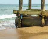 Ocean Drainage 7 : 2016, Kill Devil Hills, beach