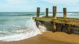 Ocean Drainage 11 : 2016, Kill Devil Hills, beach