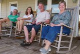 Best Friends Rocking : 2021, Hal, Lois, NC, Ocean Isle Beach, Steve, Teresa, _highlights_, _print, vacation