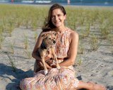 ILCE-7M4-20220922-DSC00515 : 2022, Holden Beach, Leslie Siphers, Pippa dog, animals, beach